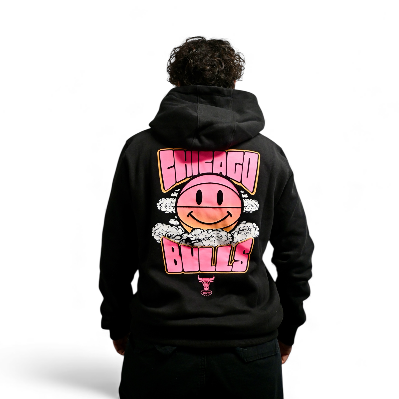 Team Chicago Bulls Neon Hoodie