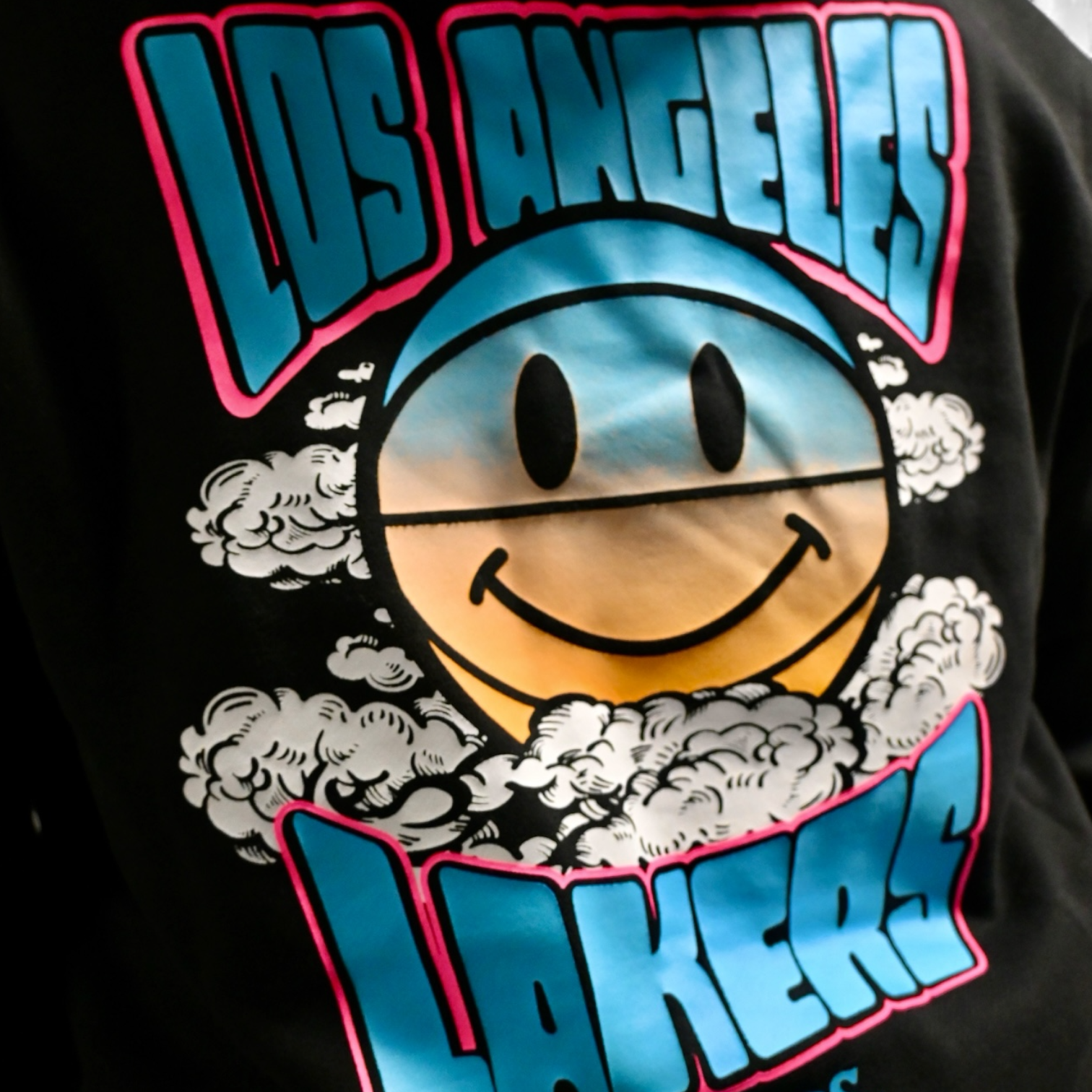 Team Los Angeles Lakers Neon Hoodie