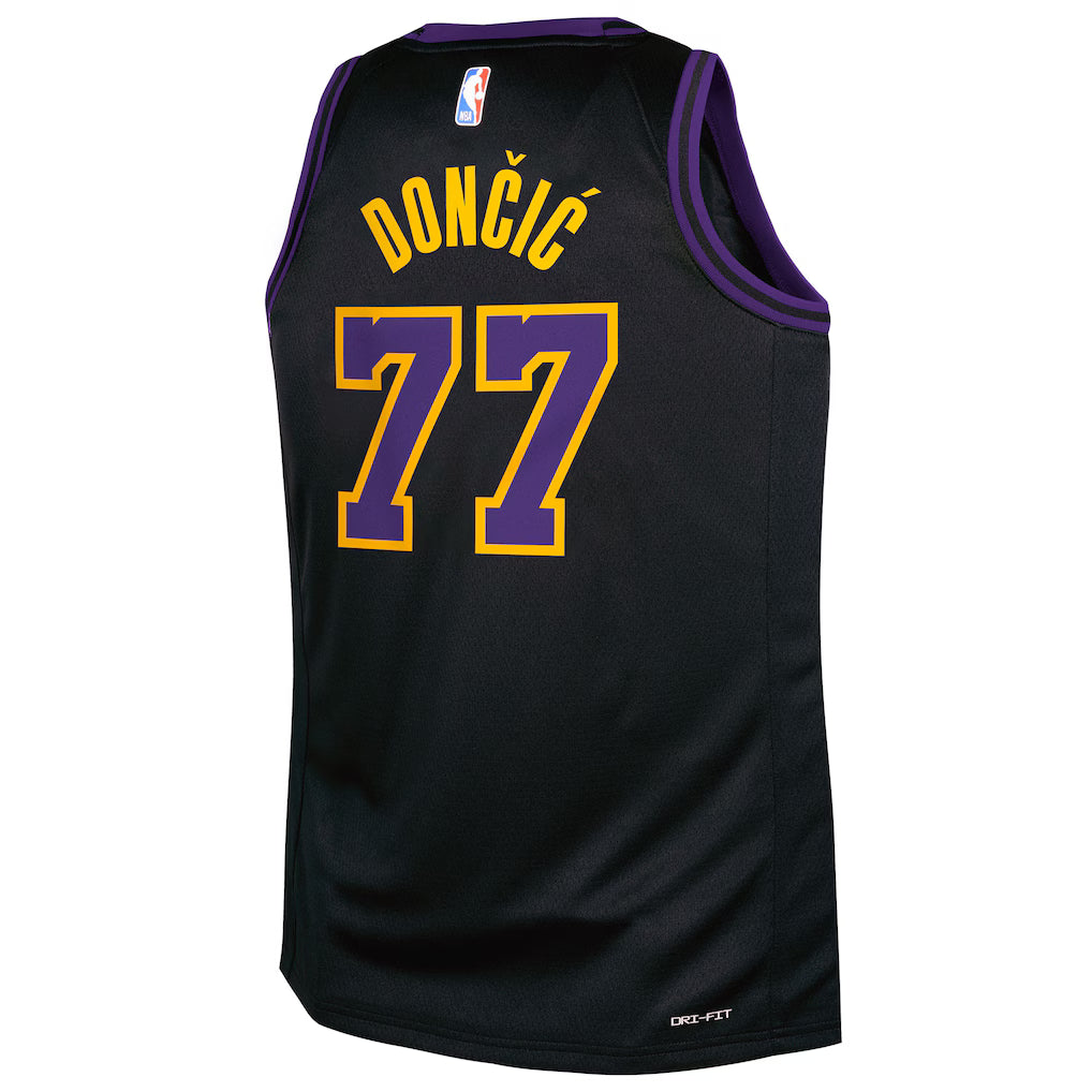 NBA City Edition Swingman Luka Dončić Los Angeles Lakers Junior