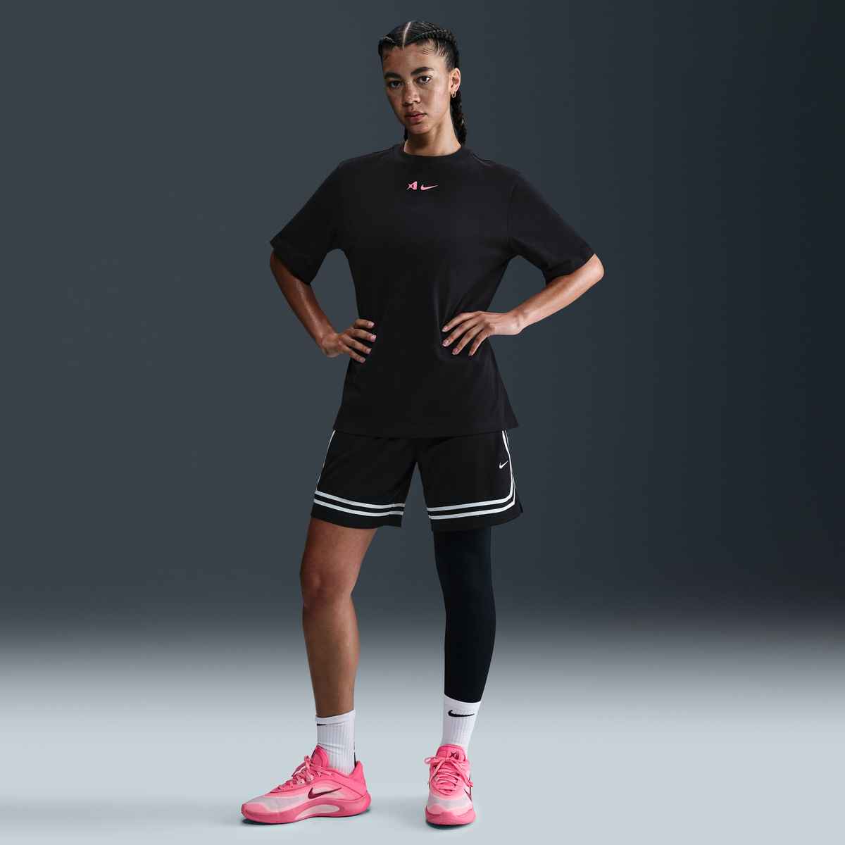 A'ja Wilson Women's A'symmetric Single-Leg Leggings