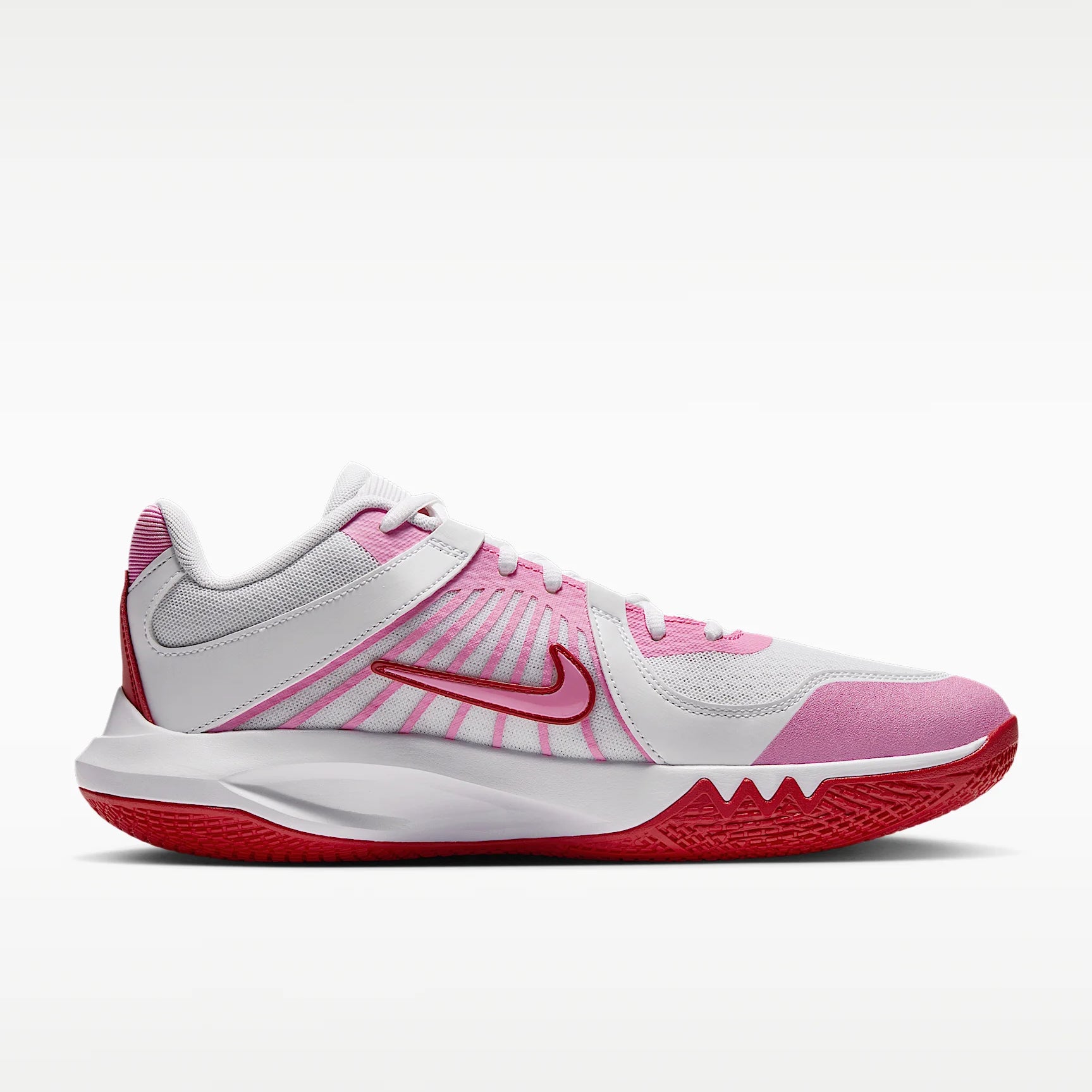 Hyperspeed Court 2 Pink Rise-University Red
