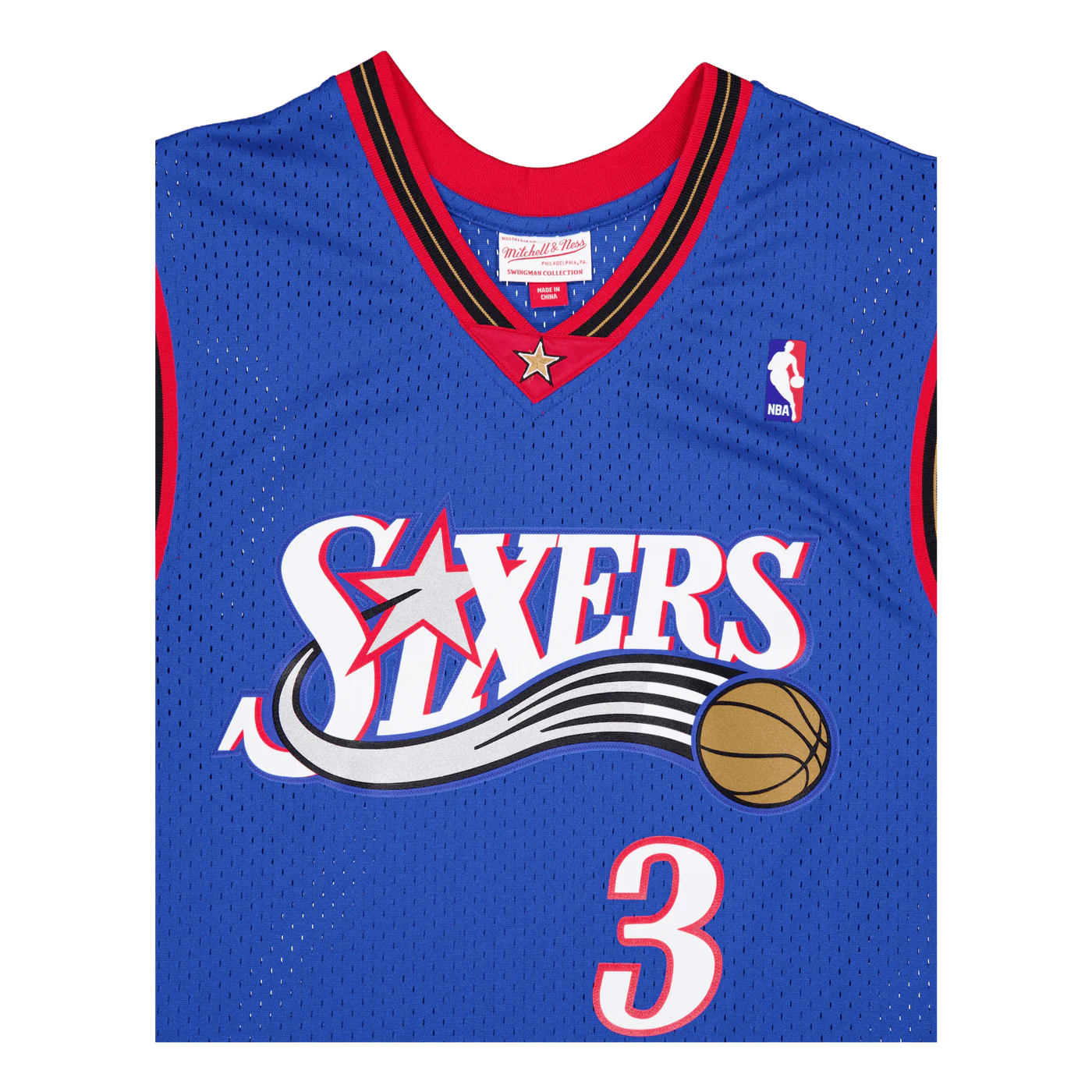 Swingman Jersey Philadelphia 76ers 1999-00 Allen Iverson