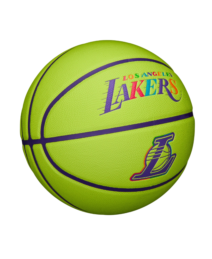NBA Team Neon BSKT Los Angeles Lakers, image size:883x1080