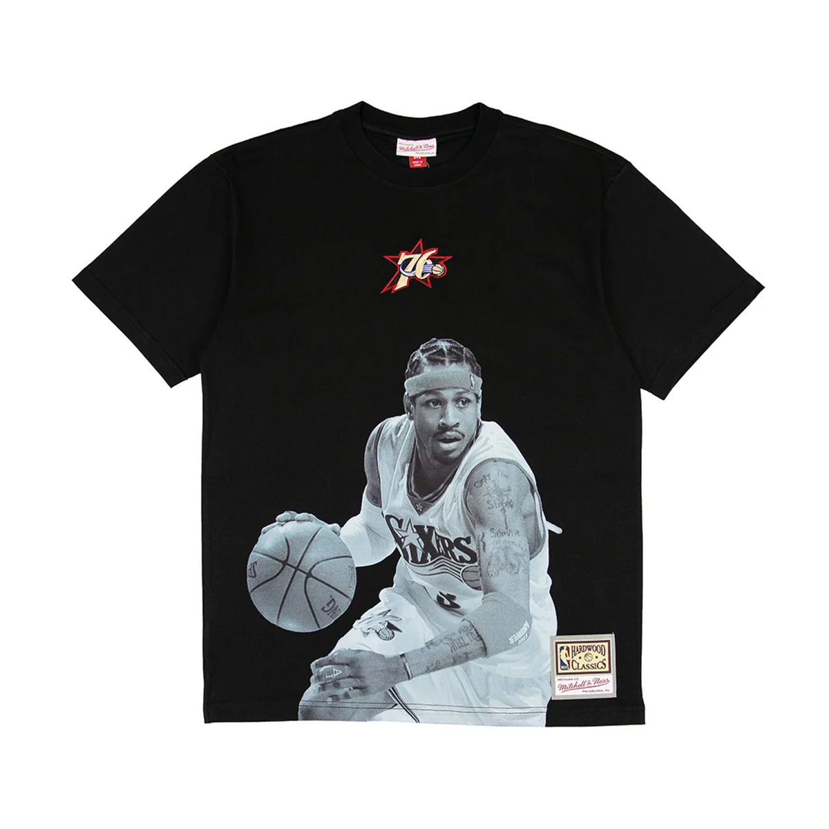 NBA Player SS tee Philadelphia 76ers Allen Iverson