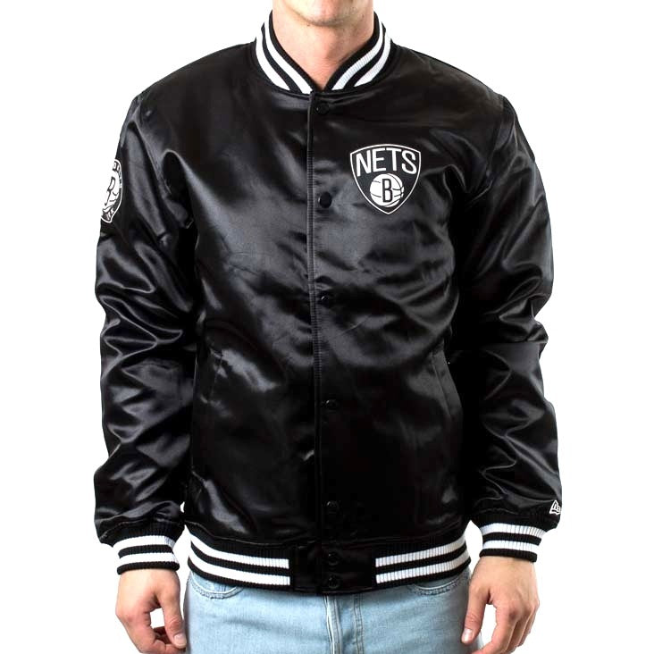New Era Tip Off Sateen Bomber Brooklyn Nets
