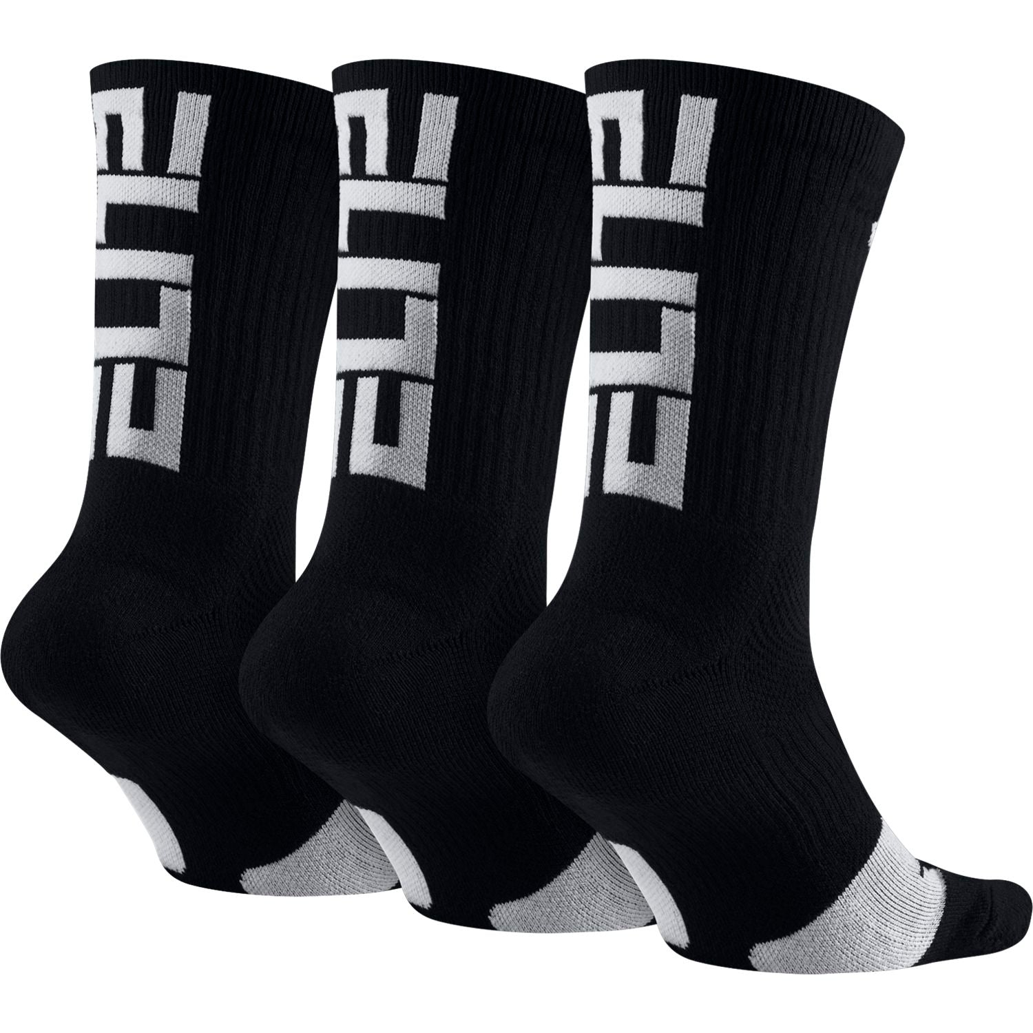 Elite Crew Basketball Socks 3 Pairs